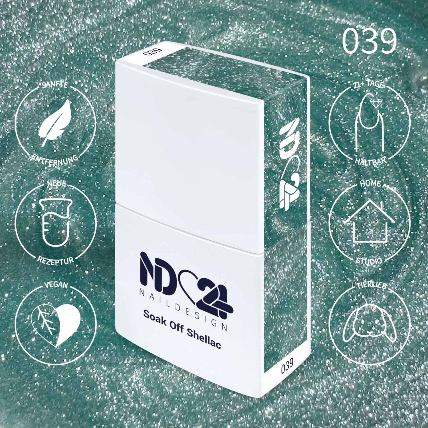 039 Soak Off Shellac Minted Majesty 4 039 Soak Off Shellac Minted Majesty – Bild 2