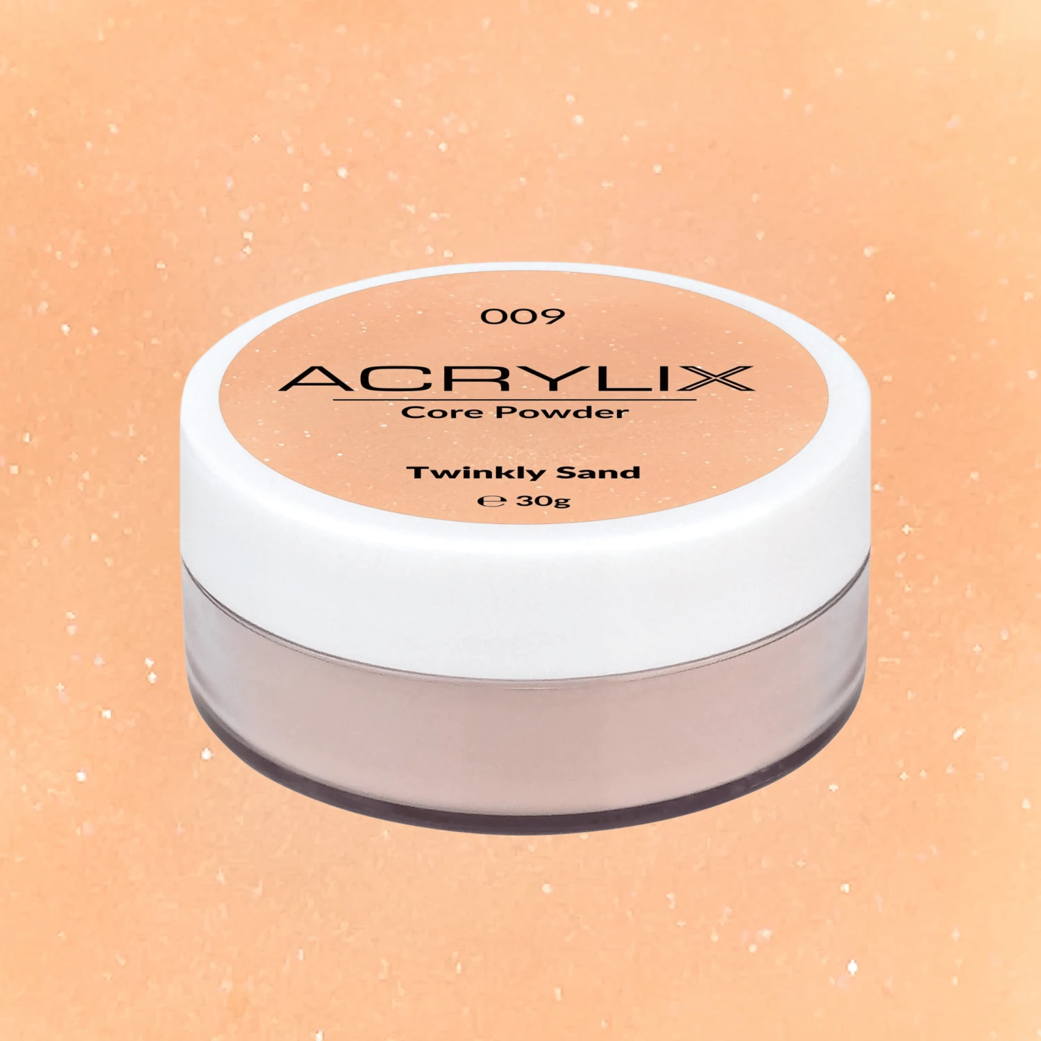 009 ACRYLIX Core Powder Twinkly Sand 5 009 ACRYLIX Core Powder Twinkly Sand – Bild 3