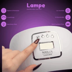 Shellac Set Starter Set -Nagelgeräte Geschäft UpsellNAILUXLumicurve