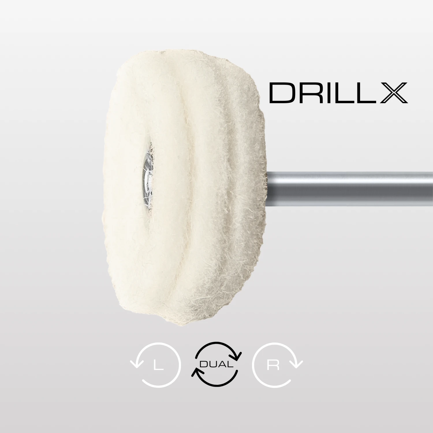 DRILLX Felt Polish Bit 3 DRILLX Felt Polish Bit